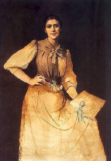 Anna Bilinska-Bohdanowicz Self portrait